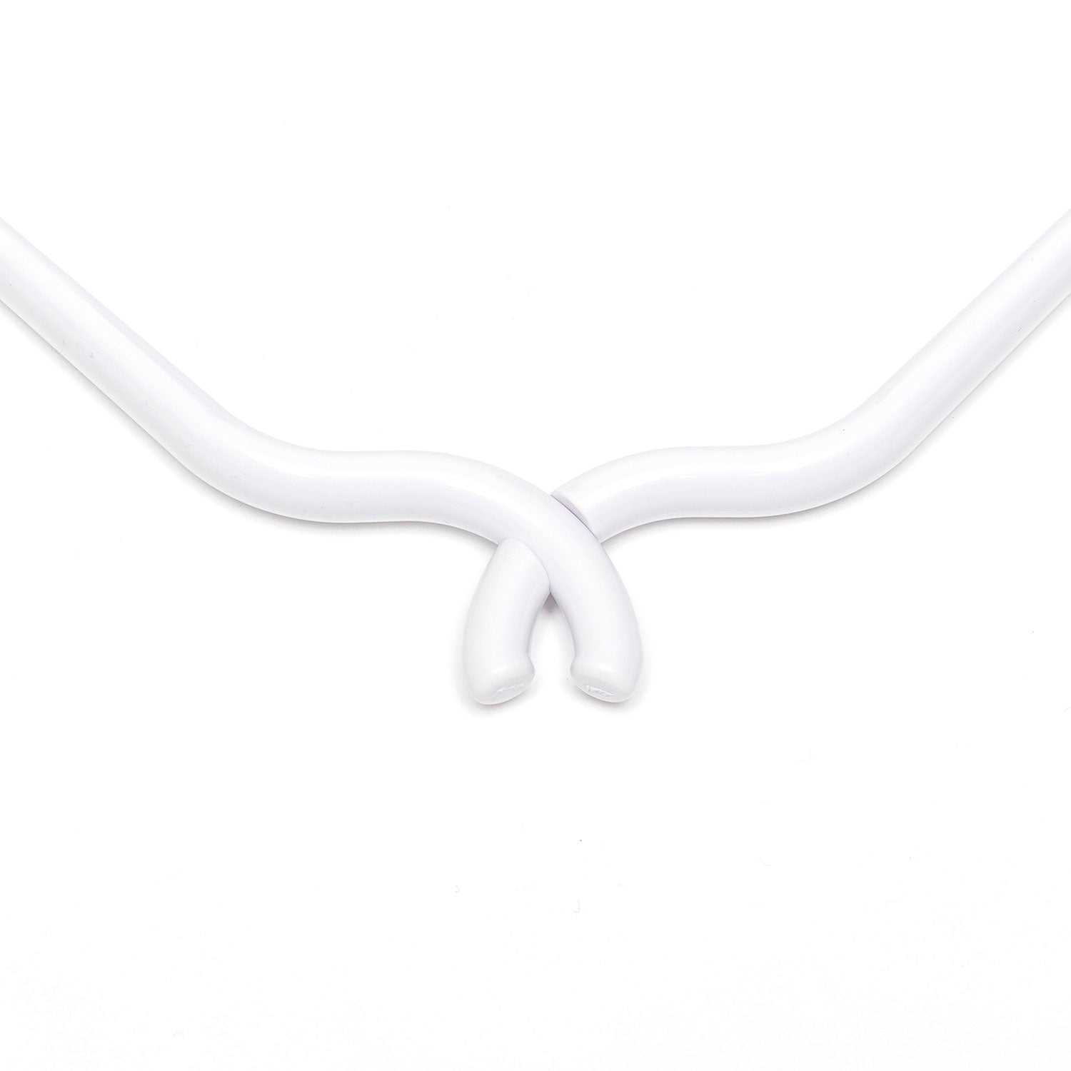 Lampadario 2 Cage a 4 cadute Tub-E14 Doppio - Bianco opaco